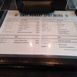 Cafe Hungry Spot - メニュー