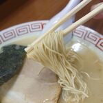 ラーメン浅野2号 - 極細ストレート麺