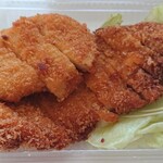 カレーハウス ブー - ポテトコロッケ＆トンカツ。