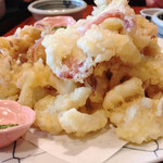 河太郎 - 天ぷらアップ