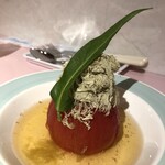 ニューローズ - トマトの出汁浸し　680円