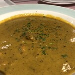 ニューローズ - ある日のカレー　ベジポタシュリンプ（私達はルーのみにしてもらったけど通常はご飯付き）