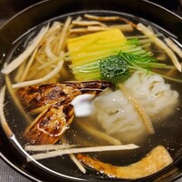 味舌 - 鱧と松茸。