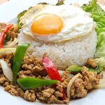 Bangkok Spice - 平日ﾗﾝﾁA.バジル炒めご飯