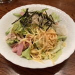 レストラン 藤乃 - 蕎麦サラダ。