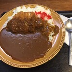 お食事処たけした - カツカレー680円