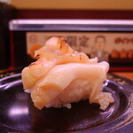 Sushiro - 白ばい貝食べ比べ（生・炙り）