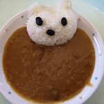 静岡市立日本平動物園レストハウス - しろくまカレー（お子様用）