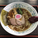 手打麺 笑くぼ - 中華そば(750円)