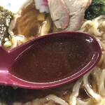 手打麺 笑くぼ - スープ