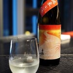 麻布十番松栄寿司 - 手取川　秋純米（石川県・吉田酒造）