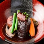Wagyu beef stew in red wine