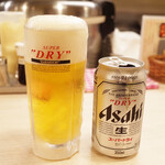 トンテキ食堂8 - スーパードライ(100円)