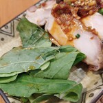 らーめん森や。 - 鶏モモチャーシューのよだれ鶏風