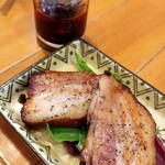 らーめん森や。 - 厚切りチャーシューステーキ