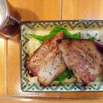 らーめん森や。 - 厚切りチャーシューステーキ