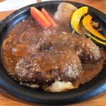 炭焼きハンバーグ 牛吉 - 