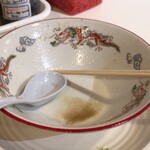 博多・薬院 八ちゃんラーメン - 完食(*^^)v