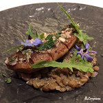 カーサ・デル・チーボ - ｲﾍﾞﾘｺﾍﾞｼﾞｮｰﾀのﾀﾝのConfitとﾚﾝｽﾞ豆