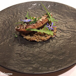 カーサ・デル・チーボ - ｲﾍﾞﾘｺﾍﾞｼﾞｮｰﾀのﾀﾝのConfitとﾚﾝｽﾞ豆