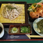 ミッションバレーゴルフクラブ - ざる蕎麦とチキン南蛮