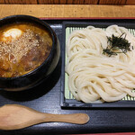 情熱うどん伊和正 - 豚バラキムチつけ麺　ネギ抜き