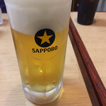 Chuuka Shokudou Ichibankan - 生ビール 500円