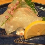 みかさ - ヒラメの薄造り