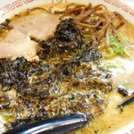 二十二代目　哲麺 - 豚骨醤油磯のりラーメン