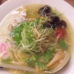 麺家かぐら - 梅しお鶏中華780円（平成24年4月）