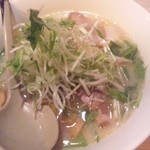 麺家かぐら - 塩パイタン麺780円（平成24年6月）