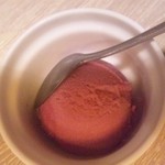 麺家かぐら - ぶどうシャーベット30円（平成24年6月）