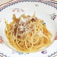 アルベルゴ・バンブー - 足柄牛のラグーと牛蒡のスパゲッティーニ