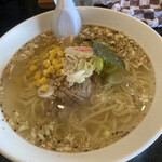 自家製麺 名無し - 塩ラーメン