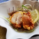 黒酢の郷 桷志田 - 唐揚げ