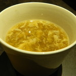 カツダイニング - ランチのスープ