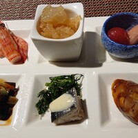 中国料理 翡翠宮 - 前菜盛合わせ
