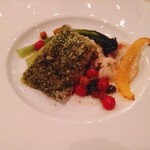 リストランテ フォレスタ・ヴェルデ - 太刀魚の香草パン粉焼きリゾット添え ブールノワゼットソース