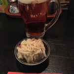 やまこし - ビールとお通し