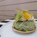 パティスリー ユウ ササゲ - ムラングシャンティ・ユズ抹茶