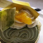 パティスリー ユウ ササゲ - ムラングシャンティ・ユズ抹茶