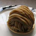 パティスリー ユウ ササゲ - しぼりたてモンブラン