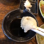 うずら家 - タレに・・