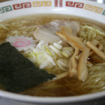 Kawashige - あっさりしたスープですが、しっかりした味付けとなっている