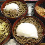 Izumo Soba Dandan - 三色割子蕎麦