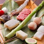 串揚げ＆ワインOLIVE - 各地より厳選食材をお取り寄せ 種類豊富にご用意しております。