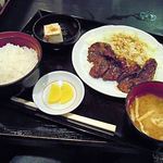 楽串庵 - 牛ハラミ旨辛定食