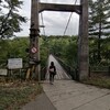 Takanosukan - 吊り橋を渡って宿へ