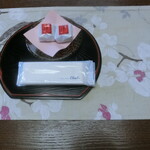 東屋 - お茶菓子