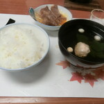 東屋 - 〆のご飯